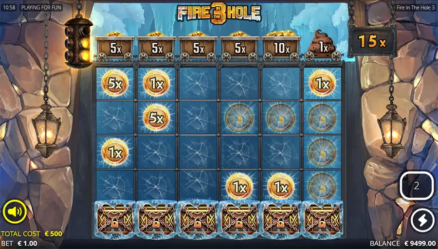 какой бонус есть в игре fire in the hole 3 nolimit city