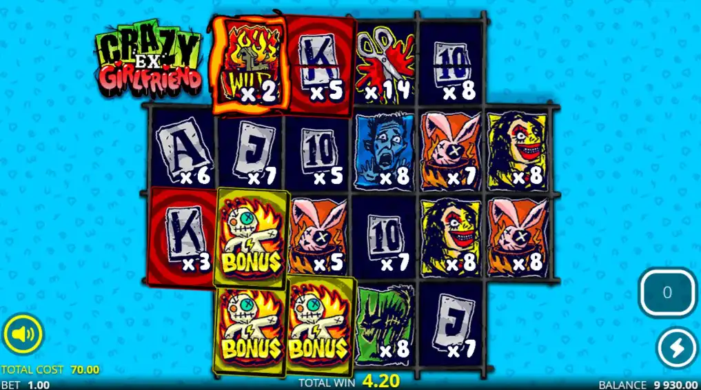 бонусная игра в слоте Crazy Ex-Girlfriend от Нолимит Сити