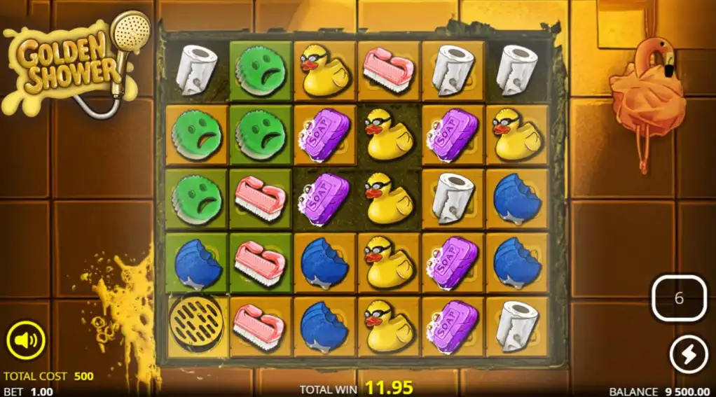 какая есть бонусная игра в слоте golden shower nolimit city